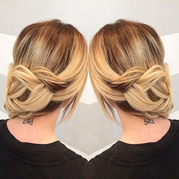Garnier Fructis Sheer Set Hairspray - Loose Dutch Braid - unexpected, chic wedding hairstyle